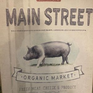 Main Street Pig sign used